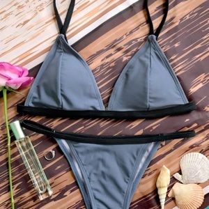 Plunge V String Bikini